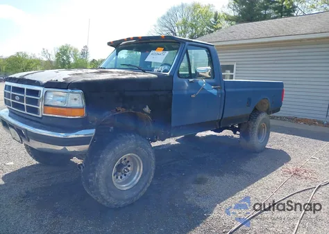 1992 Ford F150 z USA, uszkodzony, nr VIN 1FTEF14Y4NLA84100